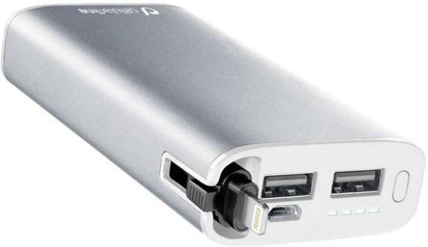 CELLULARLINE PowerBank 6700 mAh Cellular Line Free Power silver